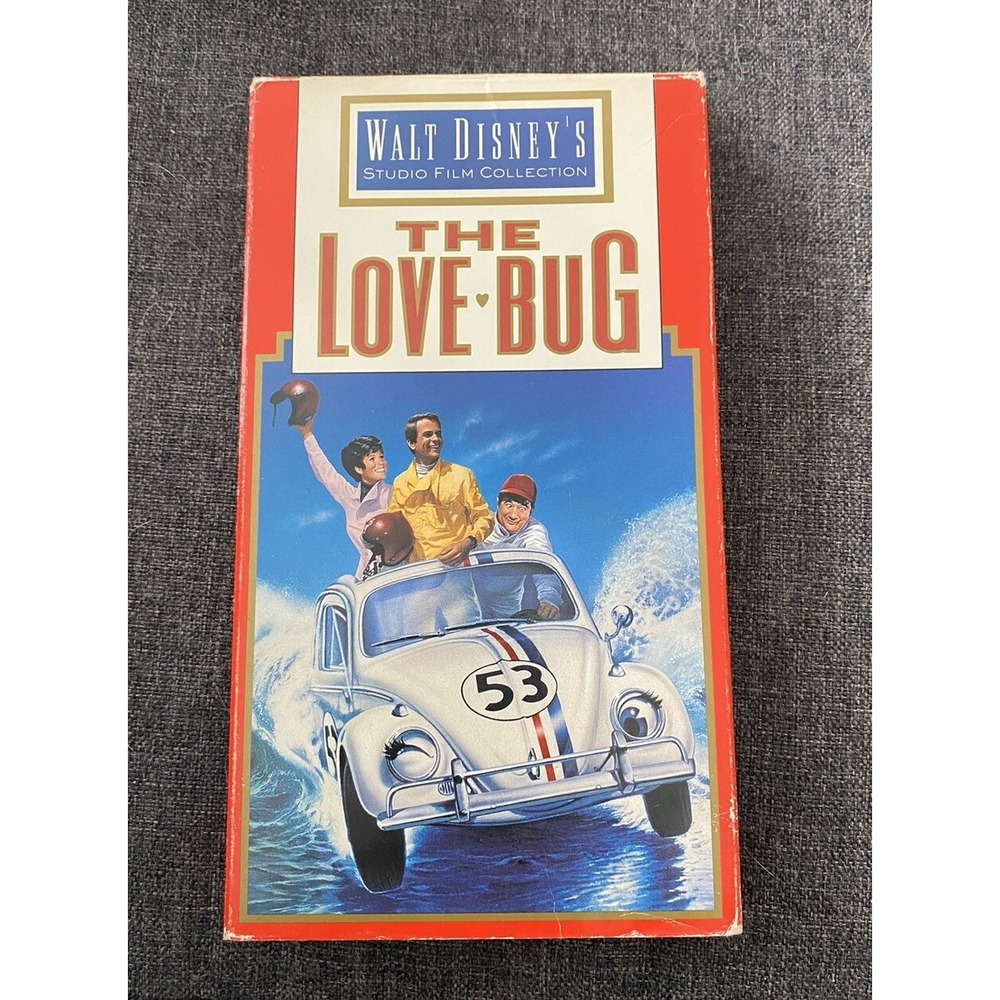 Disneys The Love Bug VHS Video Walt Disney The Love Bug Movie VHS